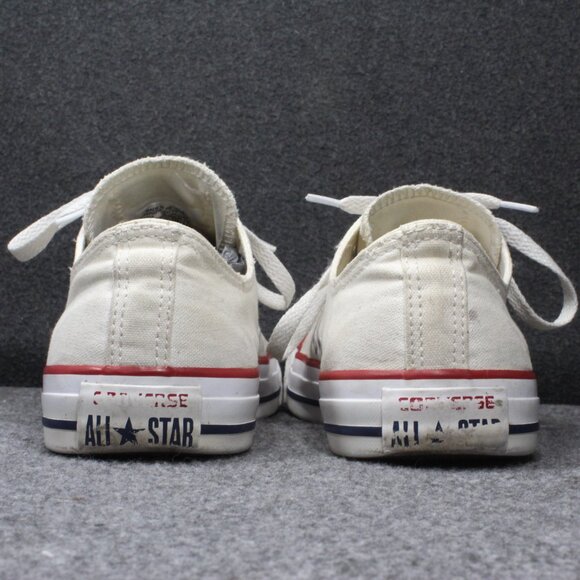 Converse Chuck Taylor All Star Low Top White Casual Shoes M7652 Women's Size 9 - Picture 3 of 11